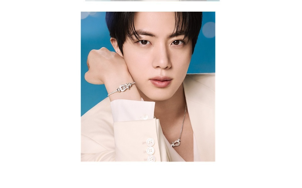 1億ウォン超のジュエリーさえ輝かせた――BTS JIN、「フレッド効果」の頂点