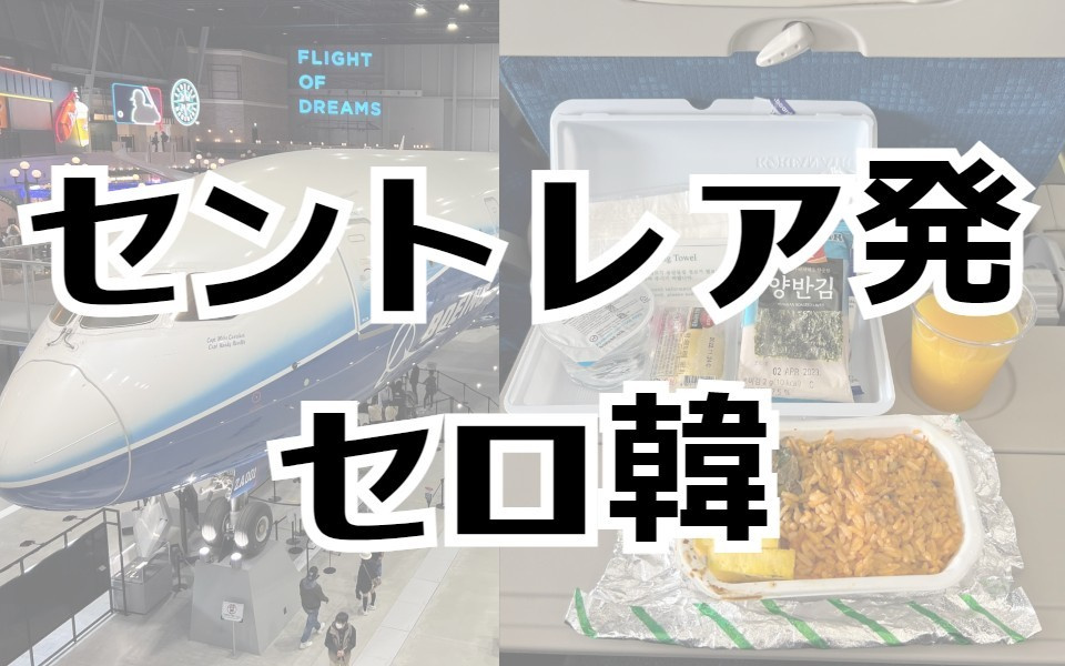 コロナ以前より進化した！新しくなった韓国にセントレア、大韓航空を利用して行こう！ セントレアから行く「＃セロ韓」ツアー