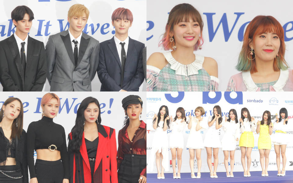 2018 SORIBADA BEST K-MUSIC AWARDS ブルーカーペット（1）