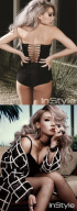 2NE1のCL、コルセット姿の大胆グラビア披露