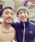 JAY PARK、トレーニングウェアも似合う男