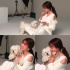 ハン・ヒョジュ、子犬と2ショット