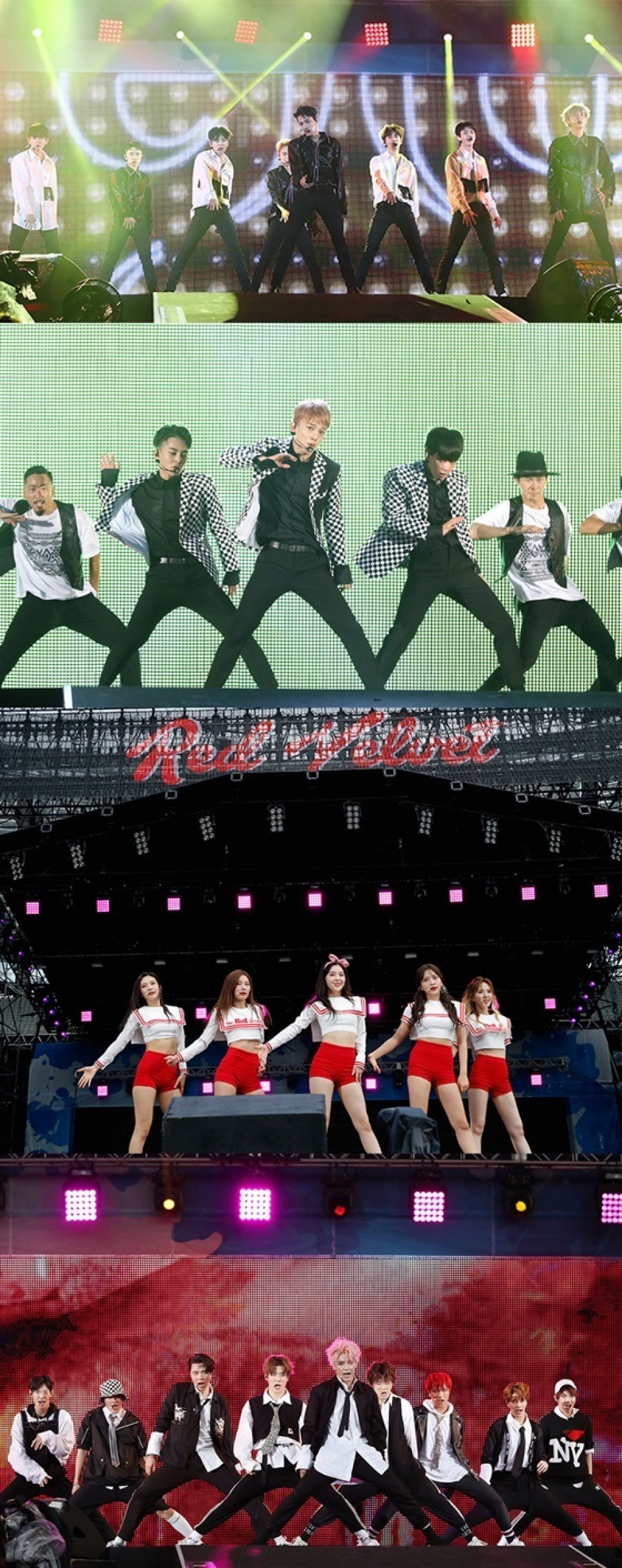 EXO＆Red Velvet&NCT127、日本「a-nation」参加で5万人熱狂