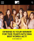 GFRIEND、初MTVヨーロッパ・ミュージック・アワード韓国代表に選定