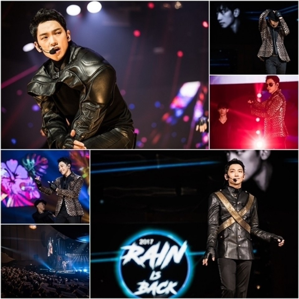 Rainの単独カムバックショー「2017 RAIN is BACK」、12月3日放送