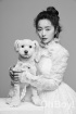 ホン・スア、愛犬とのグラビア写真を披露