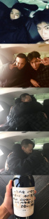 G-DRAGON、入隊日にT.O.Pとハグ