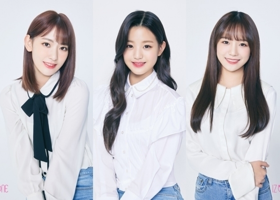 IZ*ONE 、チャン・ウォニョン＆宮脇咲良＆チョ・ユリのプロフィール写真を公開