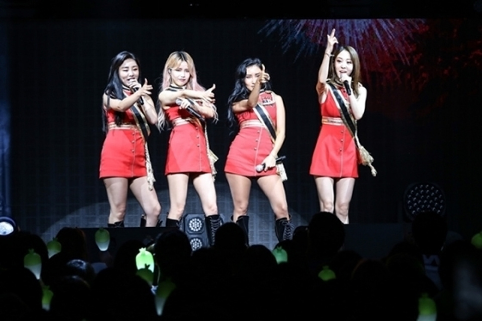  MAMAMOO、日本初の単独コンサート盛況のうちに終了