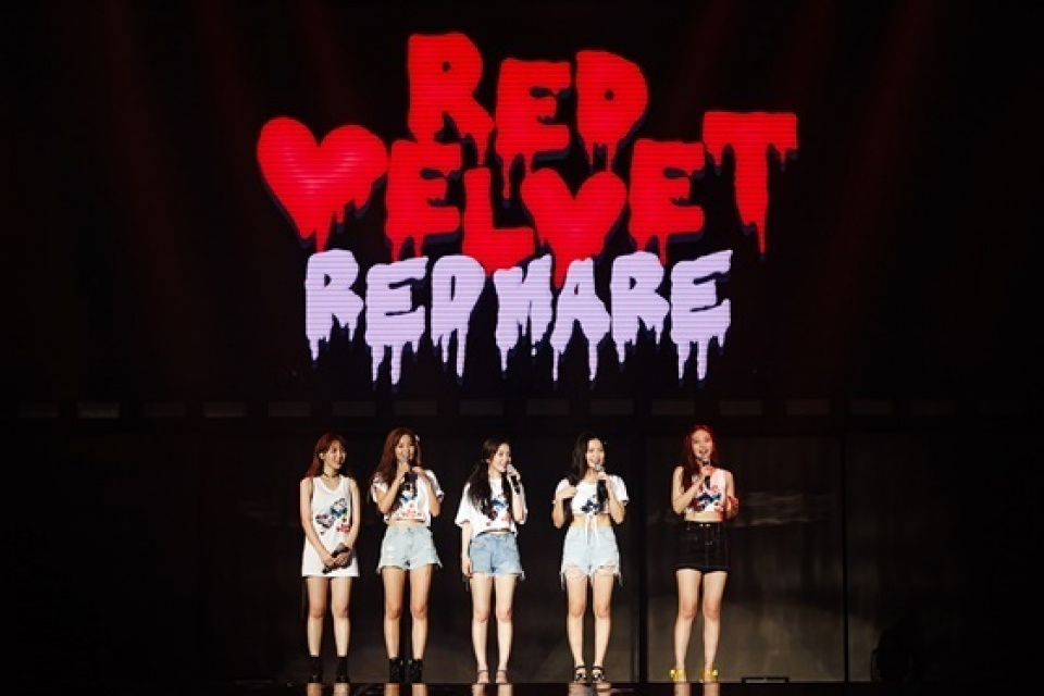 Red Velvet、18日単独コンサート「REDMARE」キノビデオを発売