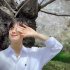 チャ・ウヌ、桜の木の下で撮った写真を公開