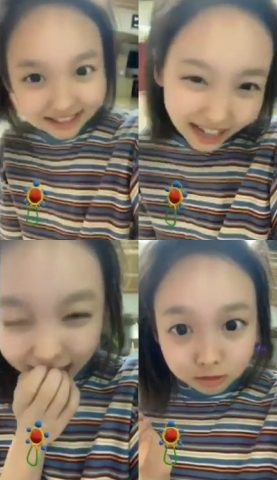 ナヨン 話題の 子供顔アプリ でファンサービス 韓流ニュース 韓流大好き