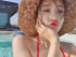 ウンジョン、真っ赤なビキニでセクシー美をアピール