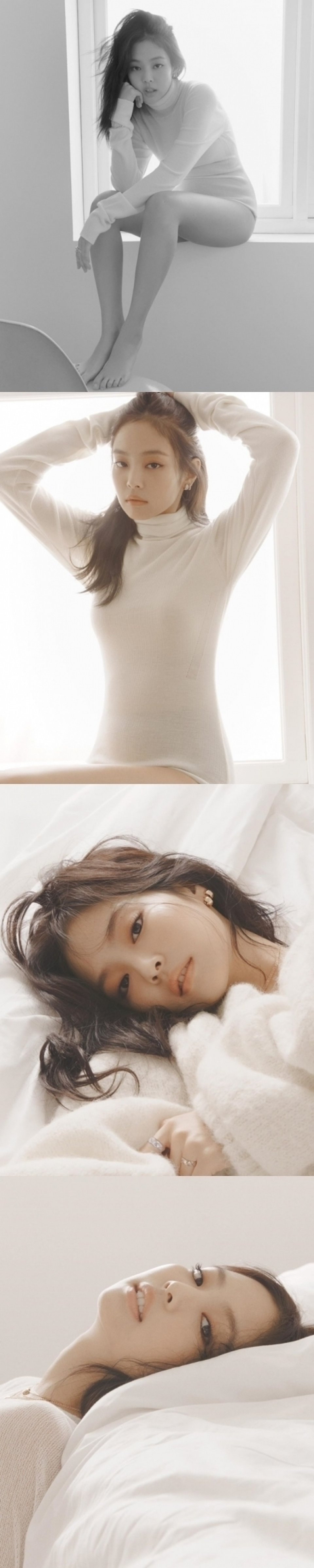 ジェニー、セクシーな眼差しでファンを虜に