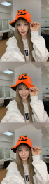 テヨン、カボチャの帽子をかぶってハロウィンのメッセージ