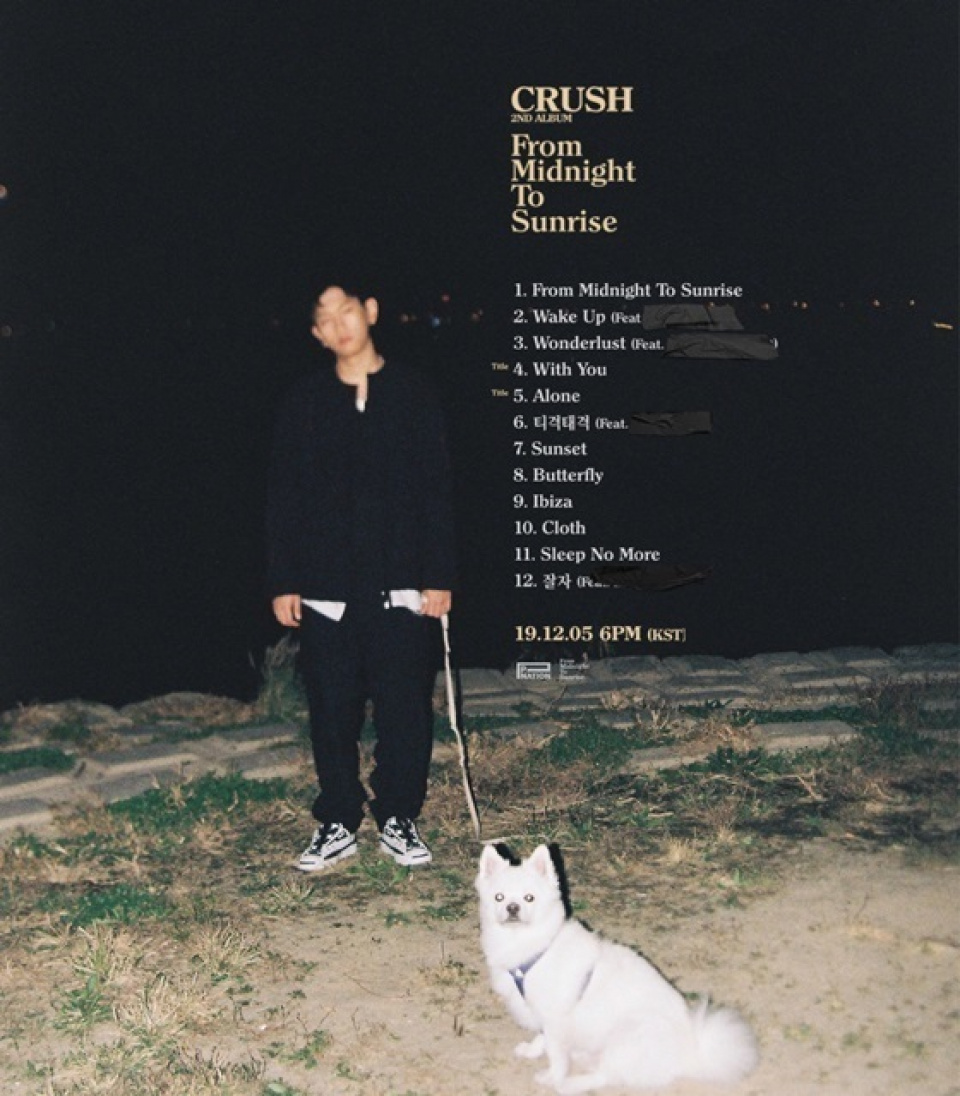 Crush、5日のフルアルバム発売が確定