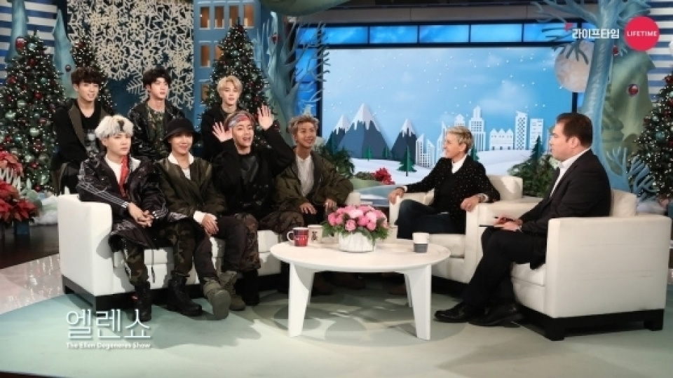防弾少年団出演『エレンの部屋』、韓国でも放送