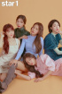 LABOUM、@star1のグラビアに登場