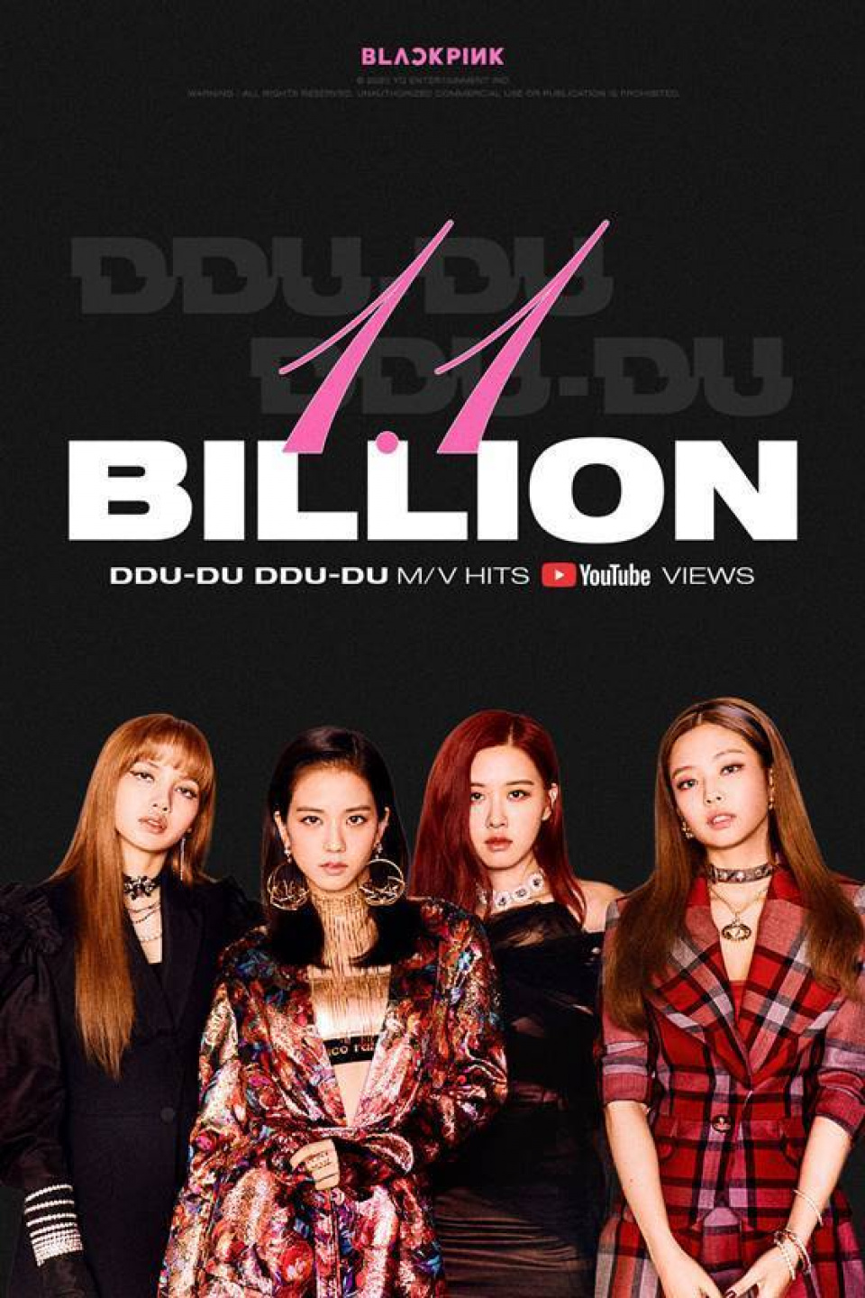 Blackpink、「ddu Du Ddu Du」mv再生回数11億回を突破 韓流ニュース 韓流大好き 