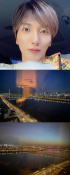 SUPER JUNIORイトゥク、自宅からの夜景を公開