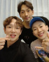 チャン・ソンギュ、Rain&Jay Parkとのスリーショットが話題