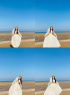 Ara、浜辺のウェディングドレス姿が話題