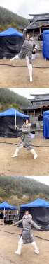 クララ、アクション練習映像公開