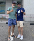 SG WANNABE キム・ヨンジュン、フェンシング韓国代表選手とも認証ショット公開
