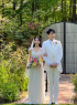イ・ジフン×アヤネ、日本で2回目の結婚式…念願のガーデンウェディング公開