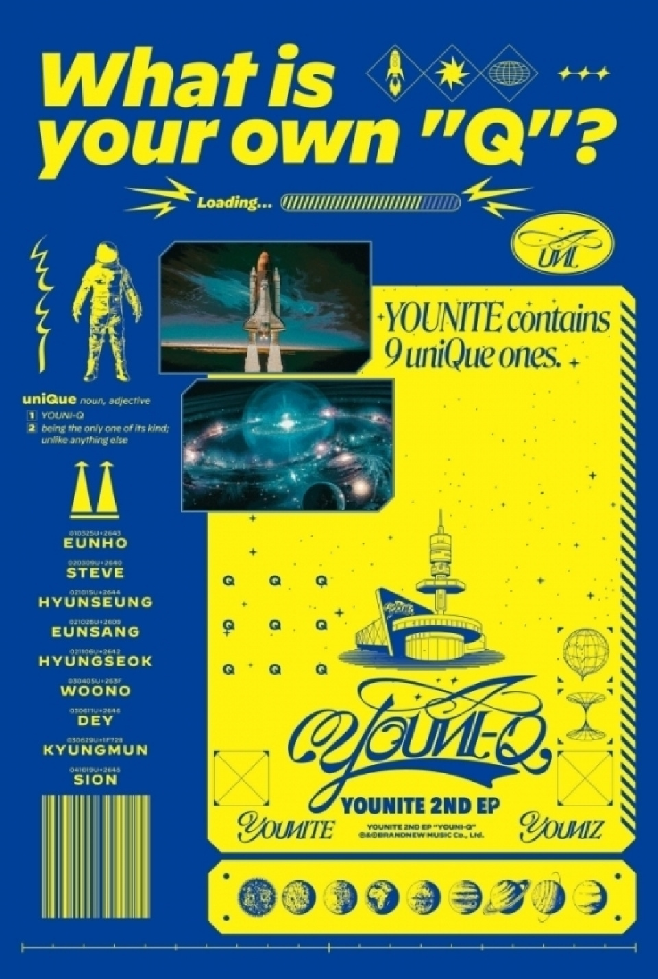 YOUNITE、ティーザーポスターは宇宙&惑星を連想させるデザインに