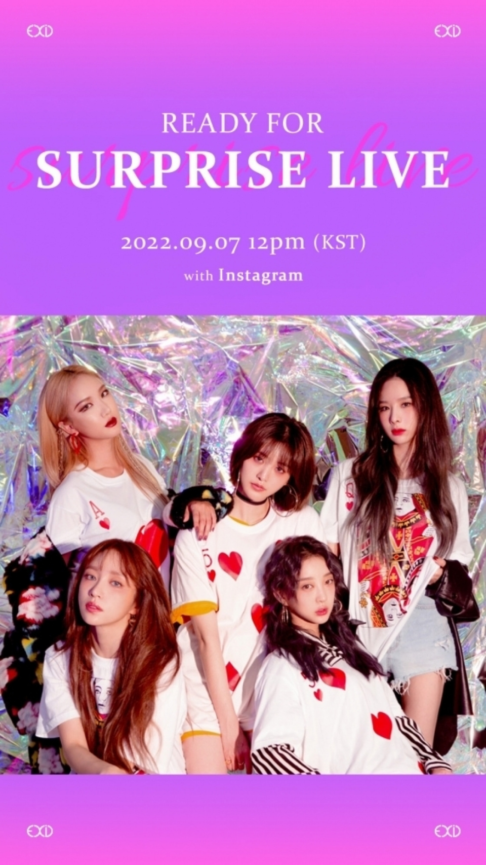 EXID 、10周年記念アルバム『X』9月29日発売！ | 韓流ニュース | 韓流大好き!