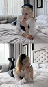 LE SSERAFIMホ・ユンジン、大きなリボンも似合うHOT GIRL