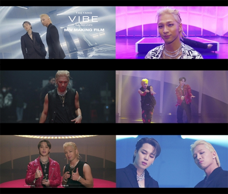 BIGBANG SOL、JIMINとのコラボ曲「VIBE」のMVが7100万ビュー超え