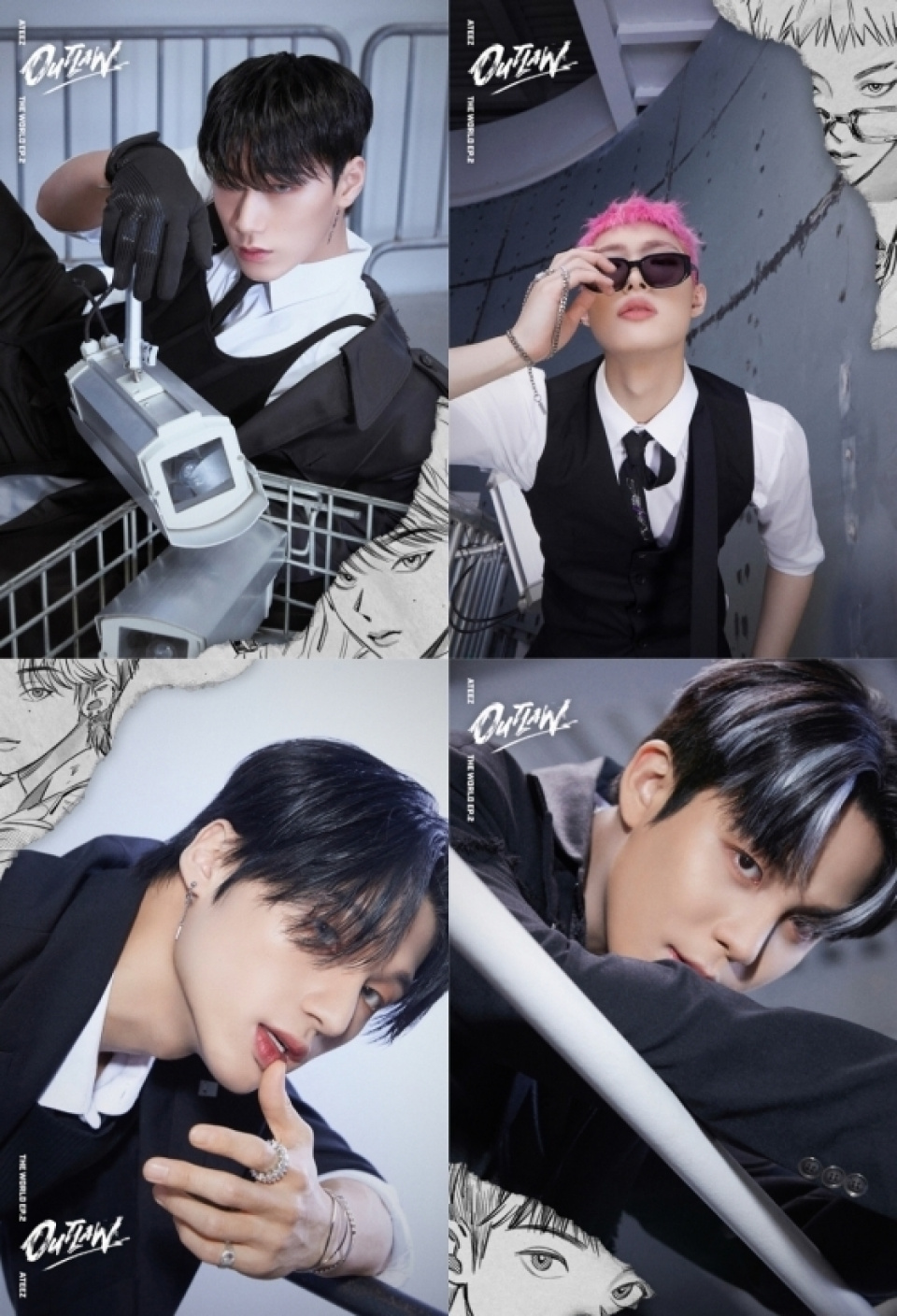 ATEEZ サン&ウヨン【VOGUE KOREA Photoshoot】 | ATEEZ 航海日誌⚓️