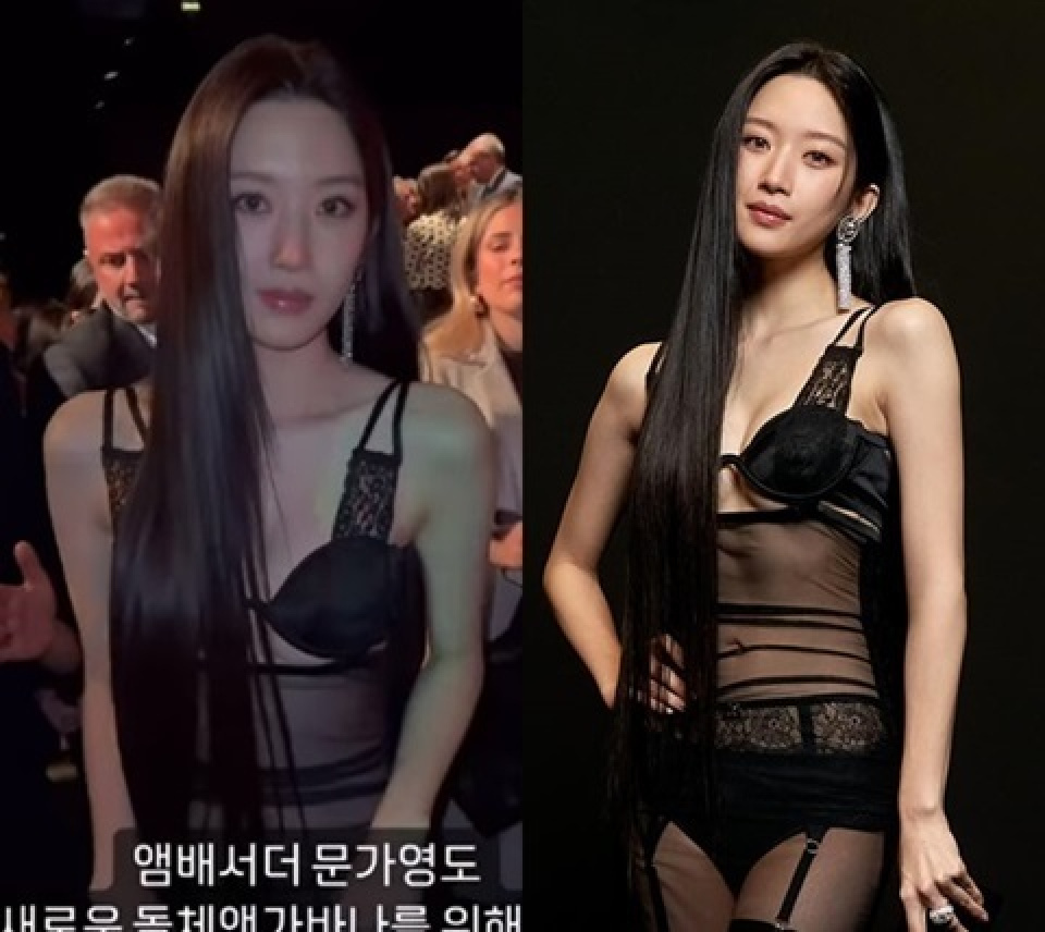 韓国ランジェリーショーエロ ムン・ガヨン、下着姿のようなセクシードレスを披露 | 韓流ニュース | 韓流大好き!