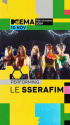 LE SSERAFIM、“2024 MTV Europe Music Awards”でパフォーマンス