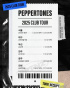 PEPPERTONES、クラブツアーの全公演全席完売