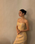 アン・ウンジン、美しいドレス姿を披露