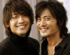 明るい笑顔のRain(ピ)&チャン・ドンゴン