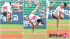 【プロ野球】テミ、空中回転で幻想的な「始球」