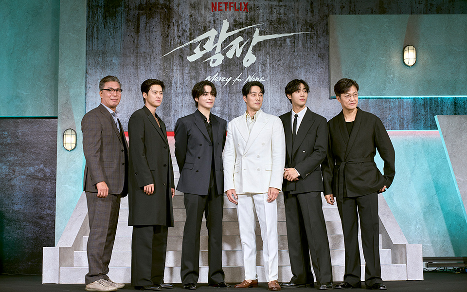 Netflixオリジナルシリーズ『広場』制作発表会