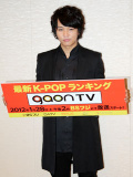 John-Hoon「最新K-POPランキング gaonTV」公開収録囲み取材(3)