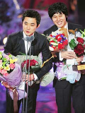 [KBS芸能大賞]ラジオDJ賞を受賞したアン・ジェウクとチャ・テヒョン